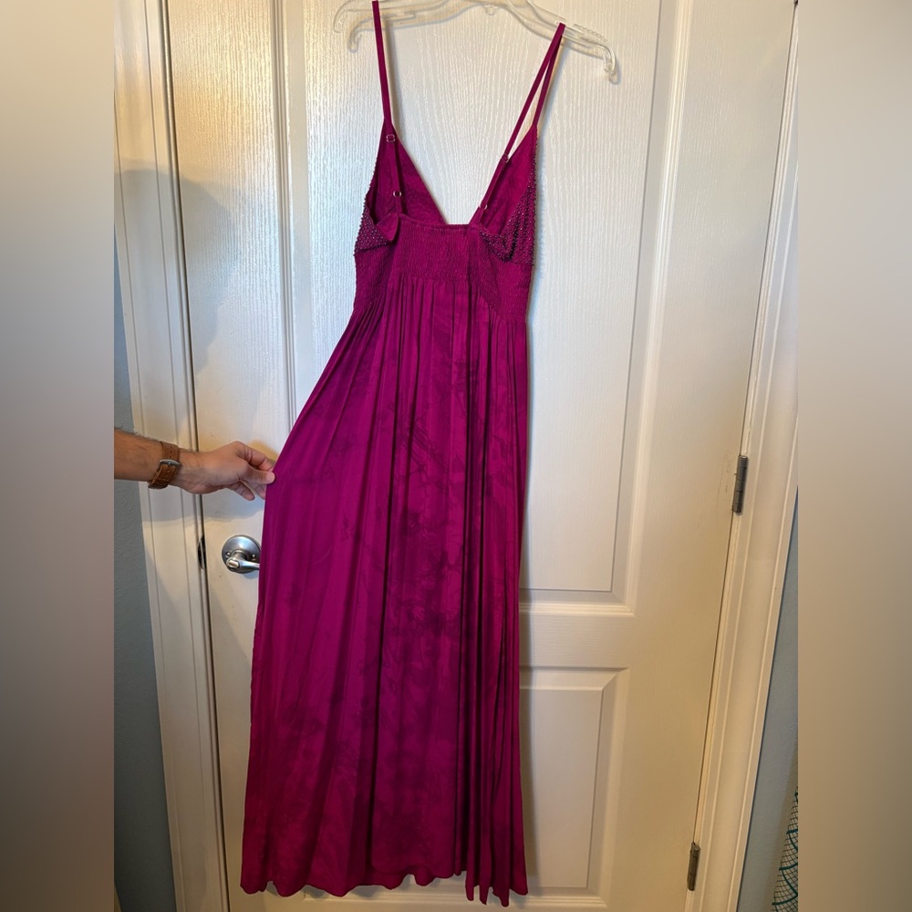 Khush Magenta Maxi Dress - Picture 3 of 7